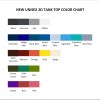 tank top color chart - Hell's Paradise Store