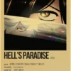 2023 New Anime Hell Paradise Poster Nostalgia Kraft Paper Print Art Picture Cartoon For Room Cafe 3 - Hell's Paradise Store