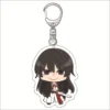 Anime Hell s Paradise Acrylic Keychain Gabimaru Sagiri Yuzuriha Cartoon Character Key Chain Bag Pendant Jewelry 4 - Hell's Paradise Store